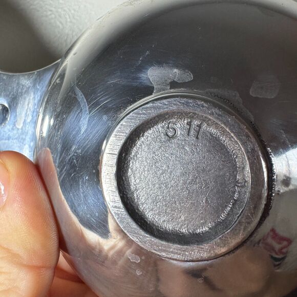 Vintage Mariposa Christmas Tree Double Bowl Serving Dish - Picture 3 of 12